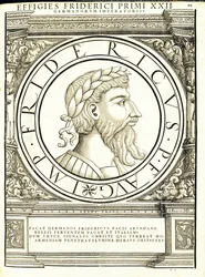 Fridericus I, illustration de 